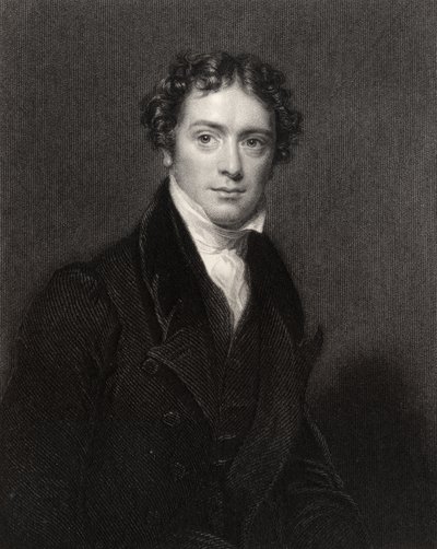 Michael Faraday, graviert von J. Cochran, aus 